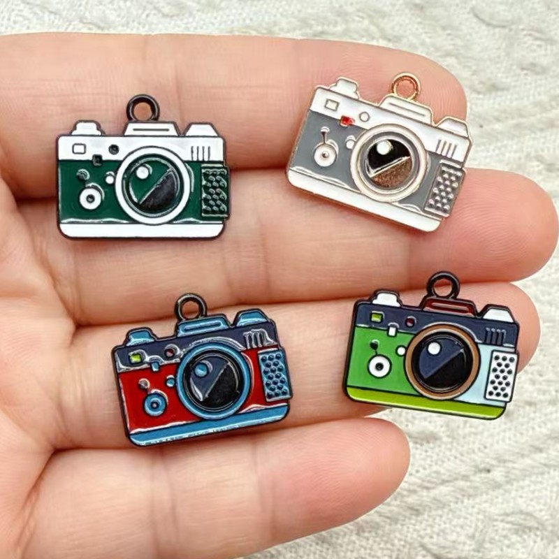 Jewelry Making Videos - 10 Piezas de Dijes de Cámara