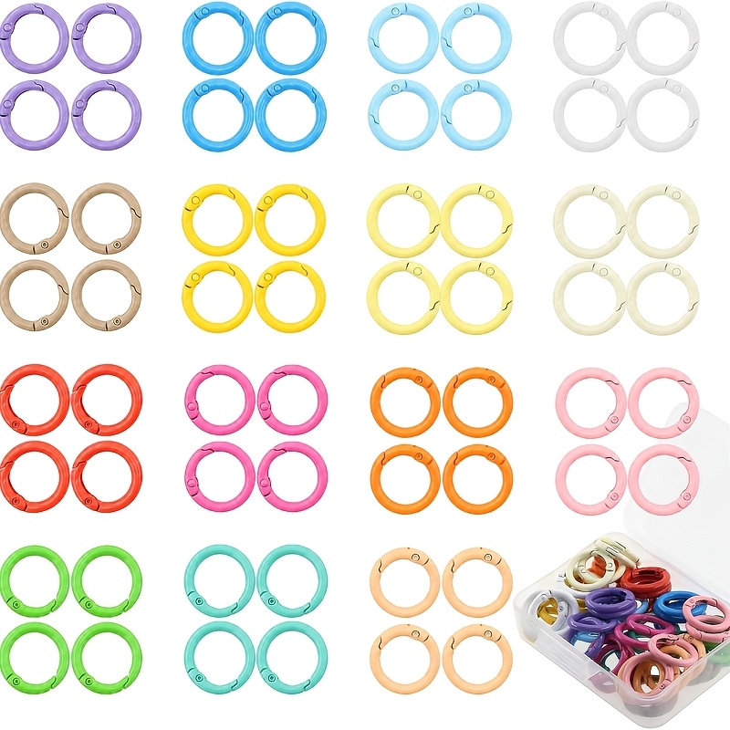 Jewelry Making Kit For Beginners - 100 piezas de anillos redondos de