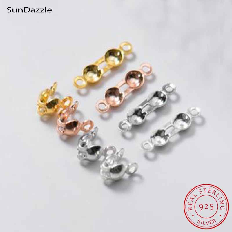 Jewelry Making Gold - 4 piezas de Plata de Ley