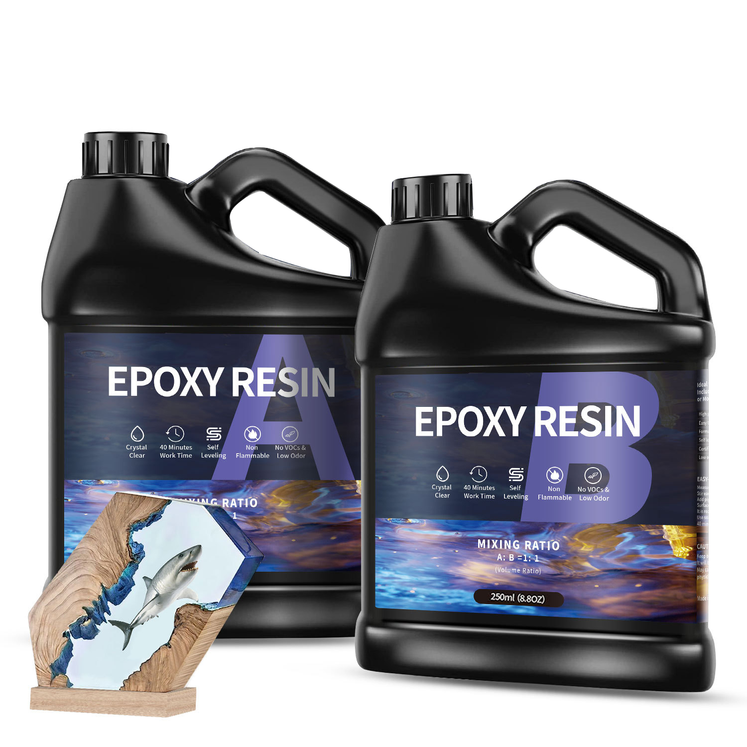 Jewelry Making Uv Resin Kit - Pegamento de resina epoxi AB, adhesivo
