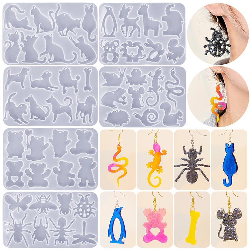 Jewelry Making Uv Resin Kit - Molde de silicona de resina epoxi
