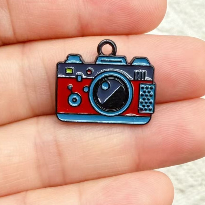 10 Piezas de Dijes de Cámara d - Jewelry Making Videos reseña y precio