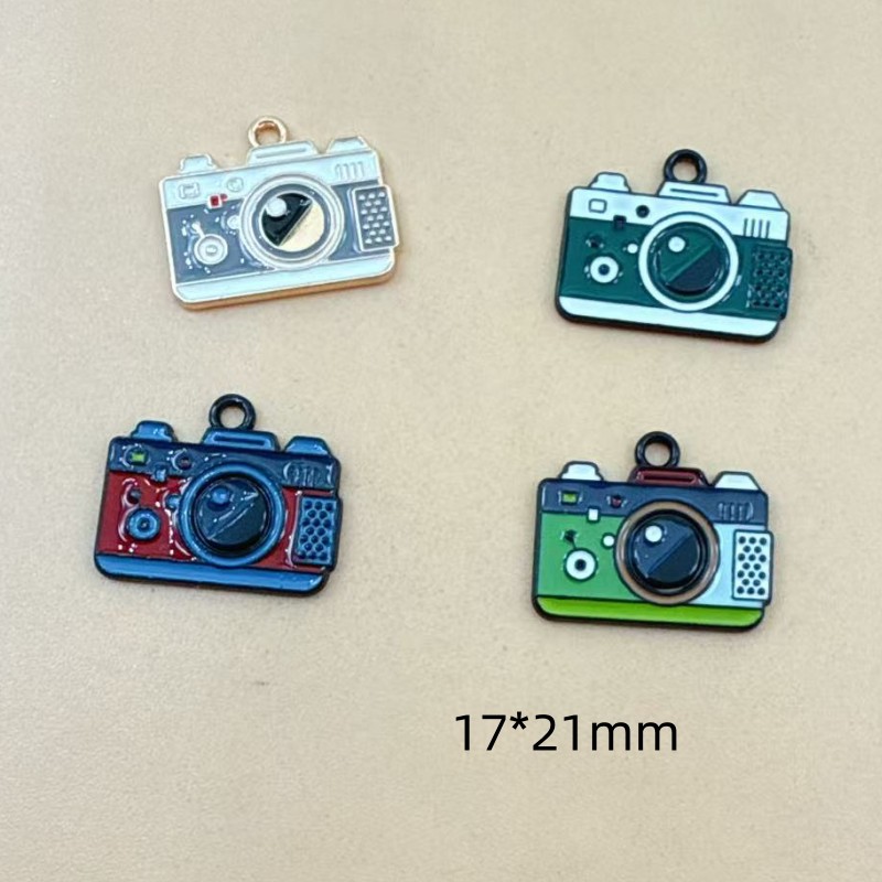 10 Piezas de Dijes de Cámara d - Jewelry Making Videos reseña y precio