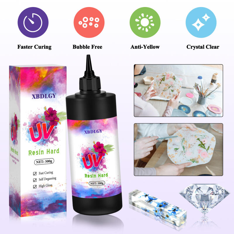Pegamento duro de resina UV de - Jewelry Making Uv Resin Kit reseña y precio