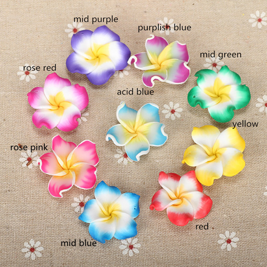 12 unids/lote 30mm arcilla pol - Jewelry Making Bali reseña y precio