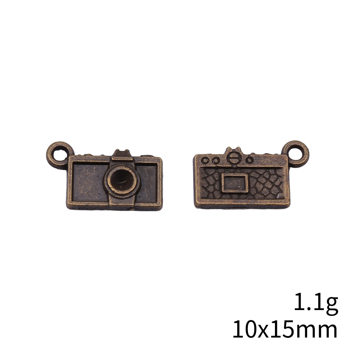 20 piezas de dijes para cámara - Jewelry Making Videos reseña y precio