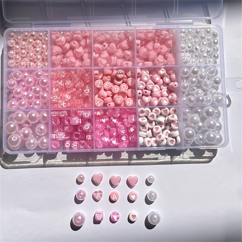Caja de Alfabeto Rosa de 10 Pi - Jewelry Making Tutorial reseña y precio