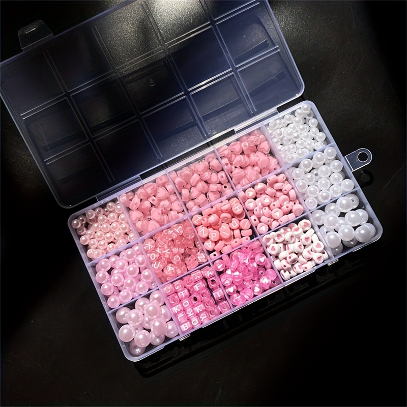 Caja de Alfabeto Rosa de 10 Pi - Jewelry Making Tutorial reseña y precio
