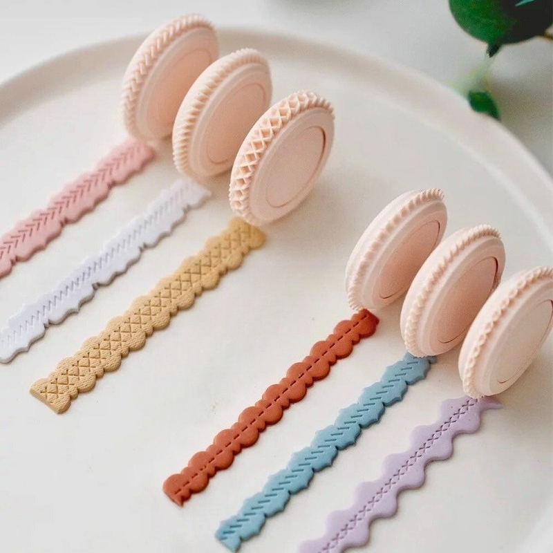 Juego de 6 Rodillos de Textura - Jewelry Making Hand Tools reseña y precio