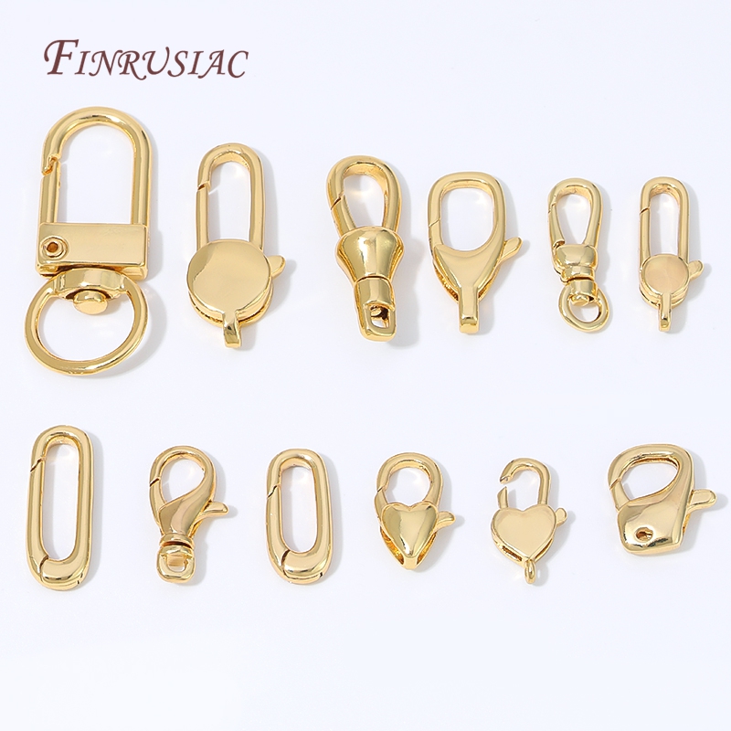 Cierre de Mosquetón Mini Coraz - Jewelry Making Gold reseña y precio