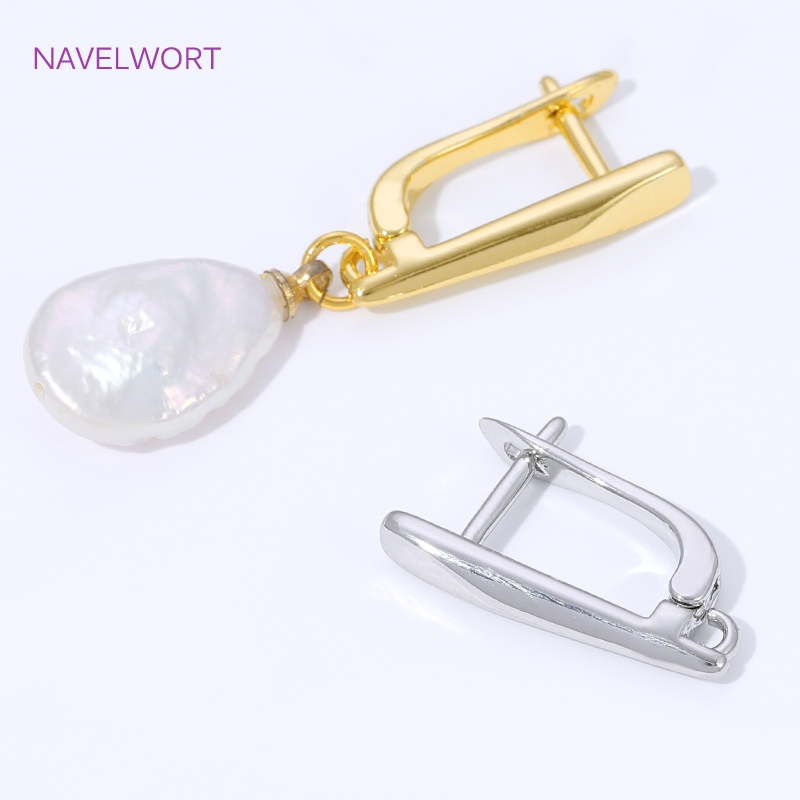 Ganchos para pendientes lisos  - Jewelry Making Gold reseña y precio