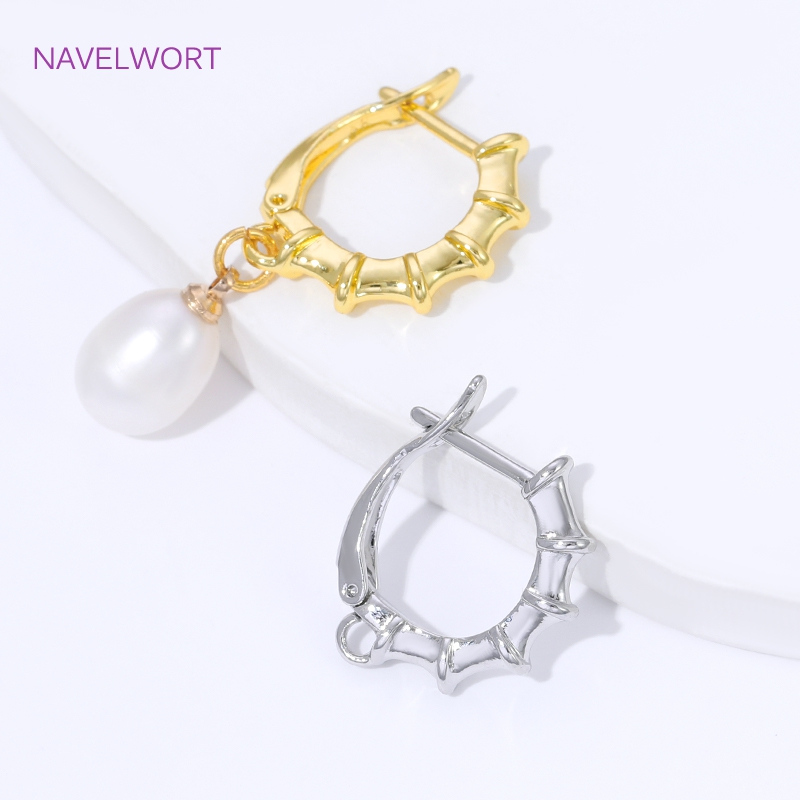 Ganchos para pendientes lisos  - Jewelry Making Gold reseña y precio