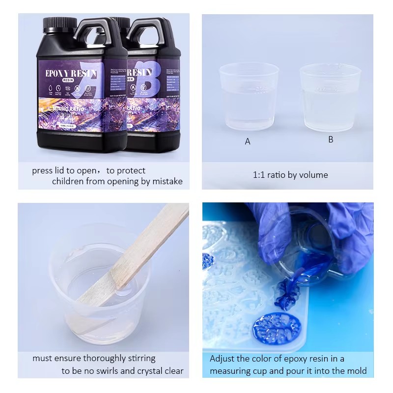 Kit de resina Epoxy 1:1 Easy M - Jewelry Making Tutorial reseña y precio