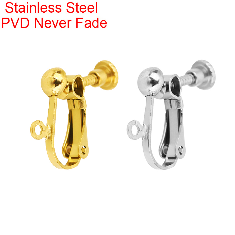 4 piezas de clips para pendien - Jewelry Making Metal reseña y precio