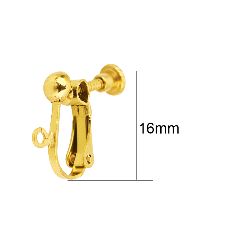 4 piezas de clips para pendien - Jewelry Making Metal reseña y precio