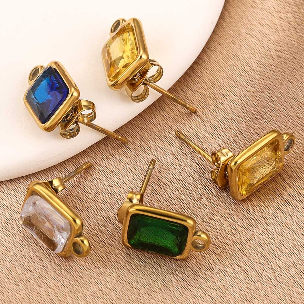 4 Uds. De pendientes de crista - Jewelry Making Rivets reseña y precio