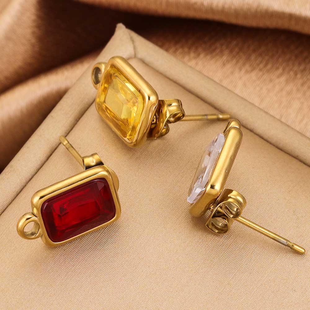 4 Uds. De pendientes de crista - Jewelry Making Rivets reseña y precio