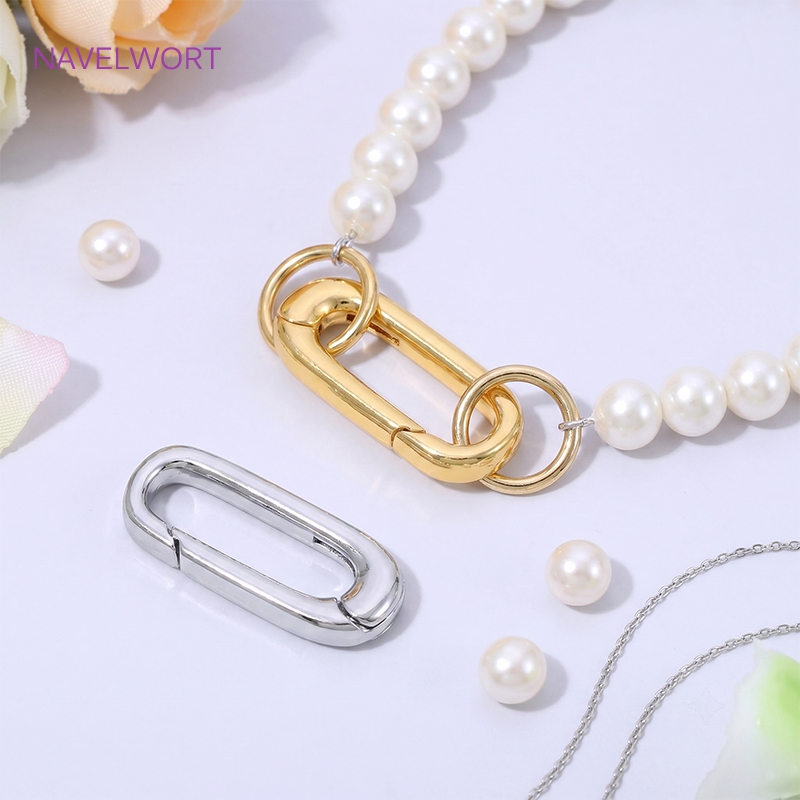 1/2/4 Piezas Cierre de Resorte - Jewelry Making Gold reseña y precio