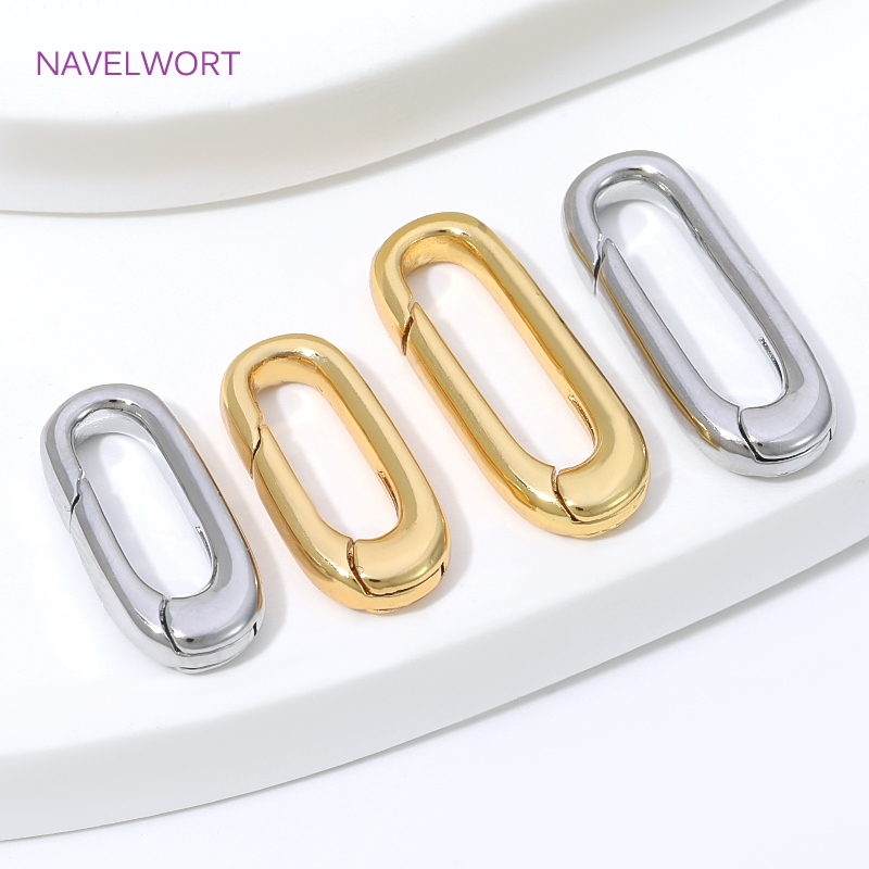 1/2/4 Piezas Cierre de Resorte - Jewelry Making Gold reseña y precio