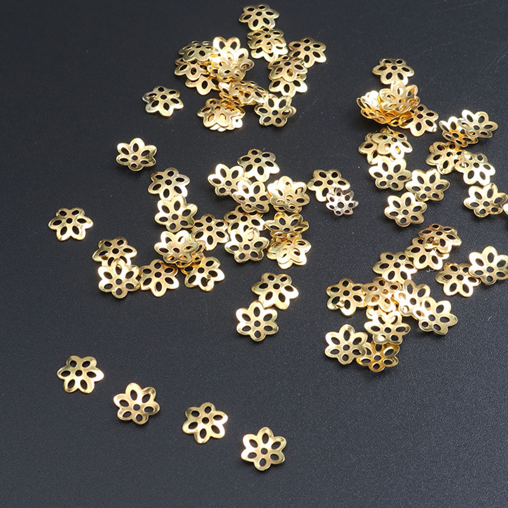 Piezas de cuentas de flores pa - Jewelry Making Bali reseña y precio