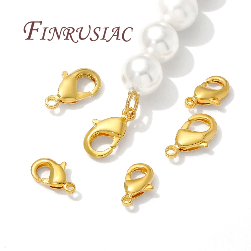 Cierres de langosta chapados e - Jewelry Making Gold reseña y precio
