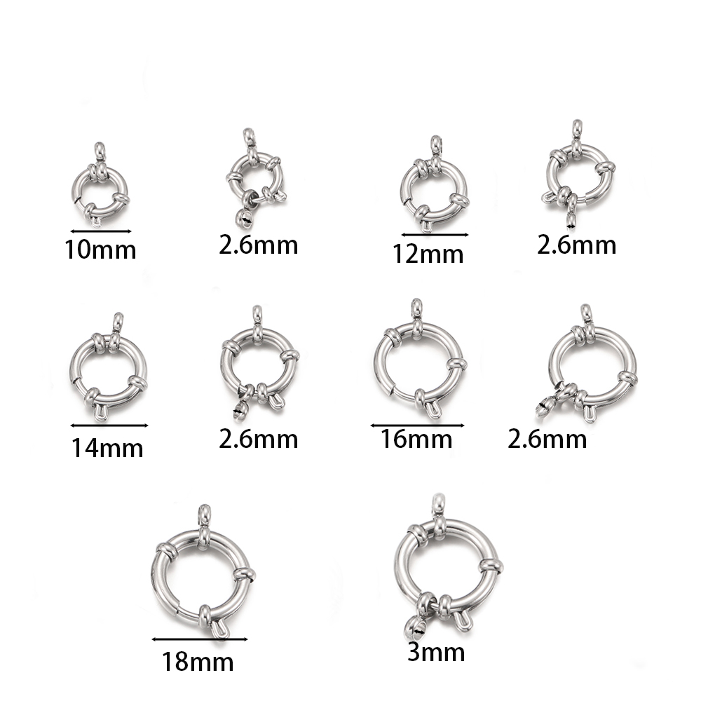 2 Piezas de Cierres de Resorte - Jewelry Making Material reseña y precio