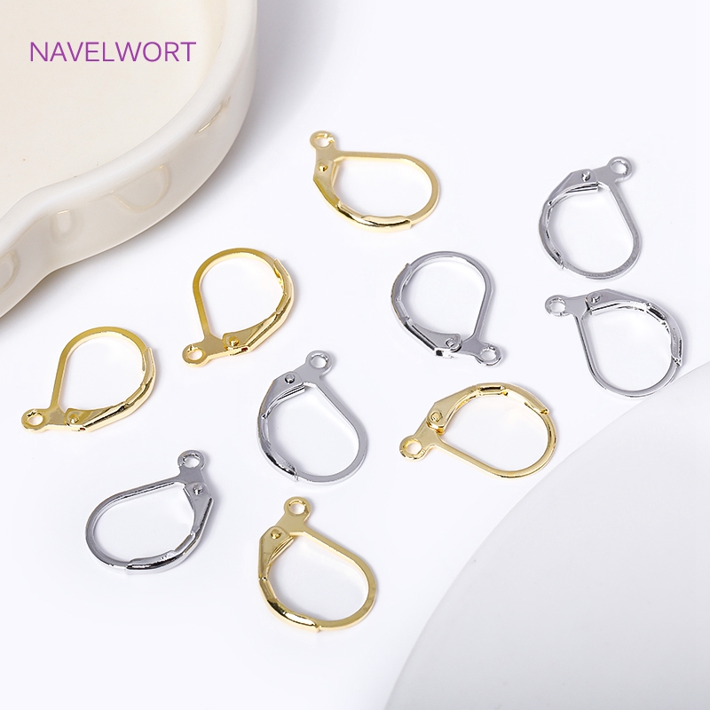 Pendientes franceses de moda c - Jewelry Making Gold reseña y precio