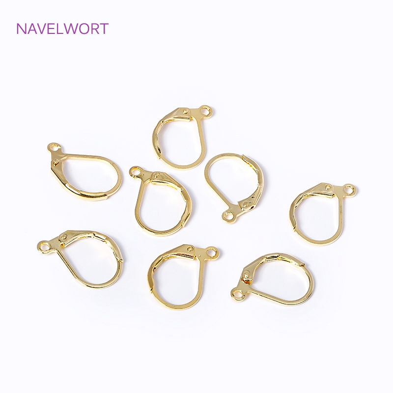 Pendientes franceses de moda c - Jewelry Making Gold reseña y precio
