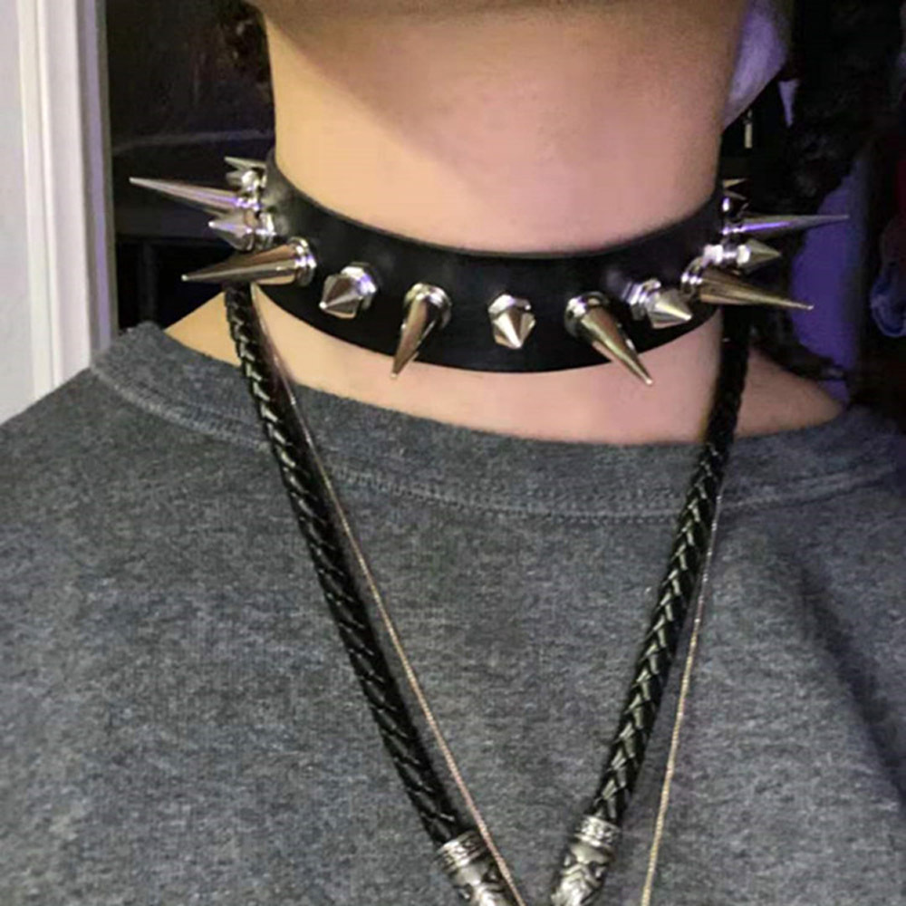 Collares de cuero PU con remac - Jewelry Making Rivets reseña y precio